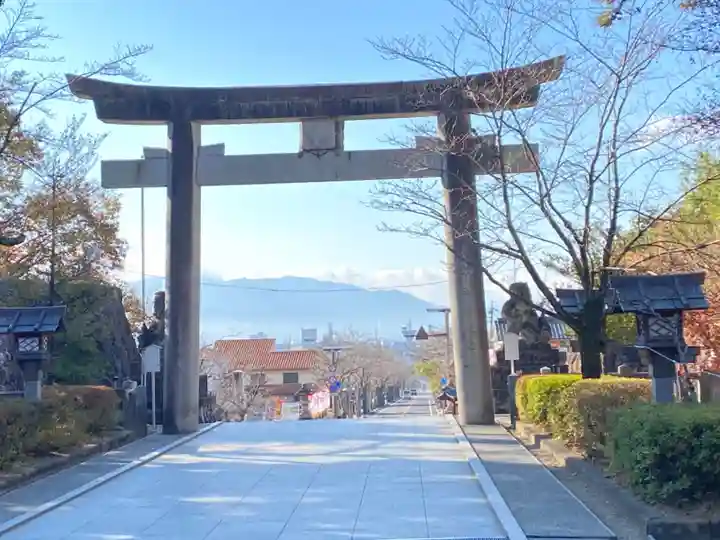 武田神社の鳥居