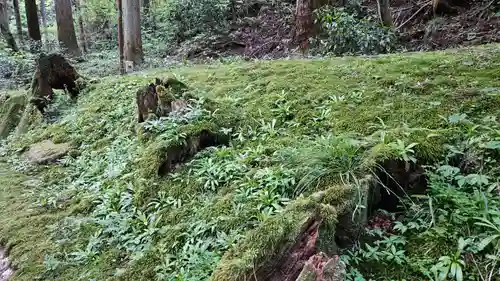 御岩神社の庭園