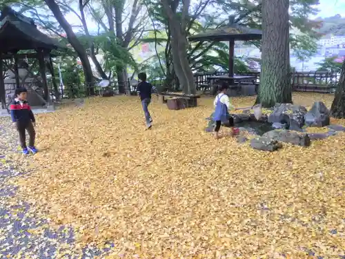 温泉神社〜いわき湯本温泉〜の自然