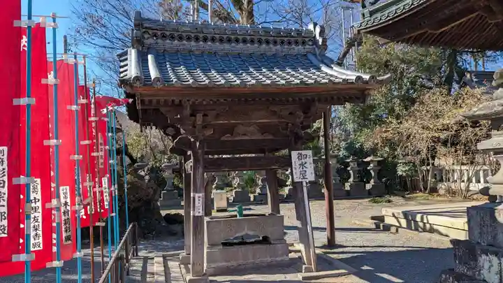 妻沼聖天山歓喜院の手水舎