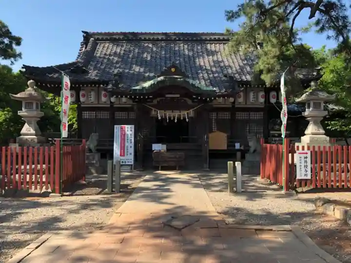 手筒花火発祥の地 吉田神社の本殿・本堂