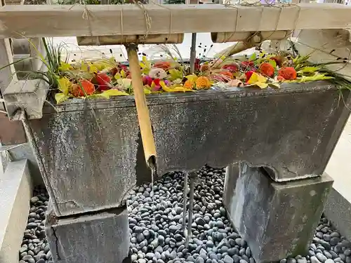 鳩森八幡神社の手水