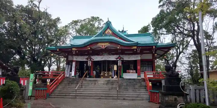 多摩川浅間神社の本殿・本堂