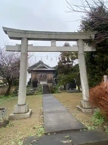 高須賀大杉神社の鳥居