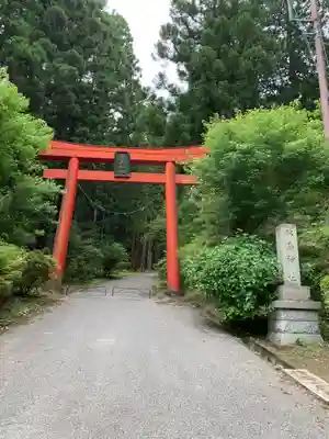 名草厳島神社の鳥居