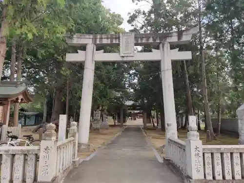 下坂神社の鳥居