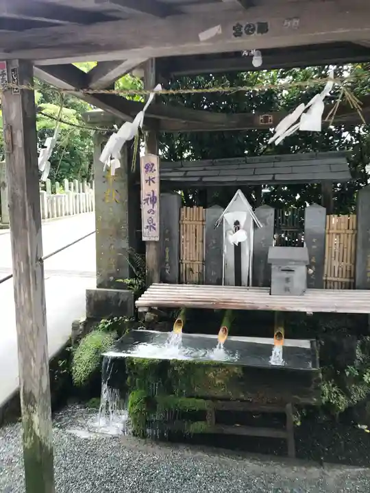 阿蘇神社の手水舎