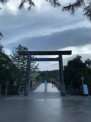 伊勢神宮内宮(皇大神宮)の鳥居