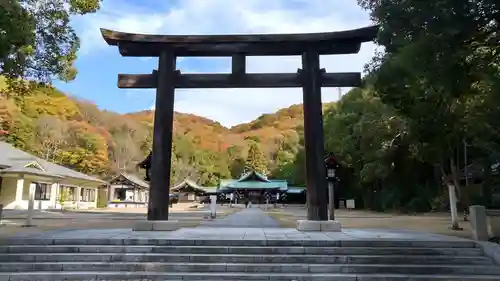 岡山縣護國神社の鳥居