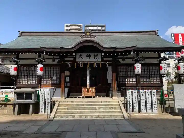 敷津松之宮 大国主神社の本殿・本堂