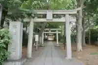 自由が丘熊野神社の鳥居