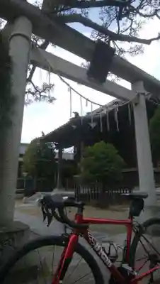胡録神社の鳥居