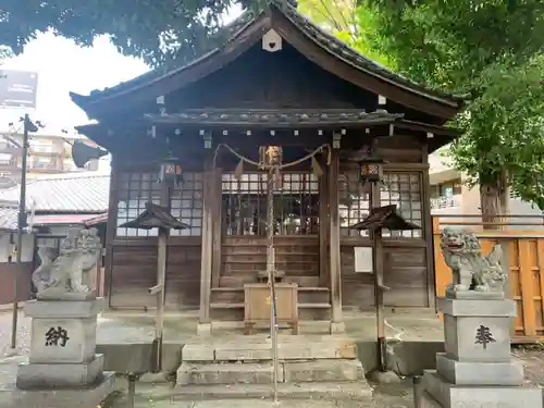物部神社の本殿・本堂