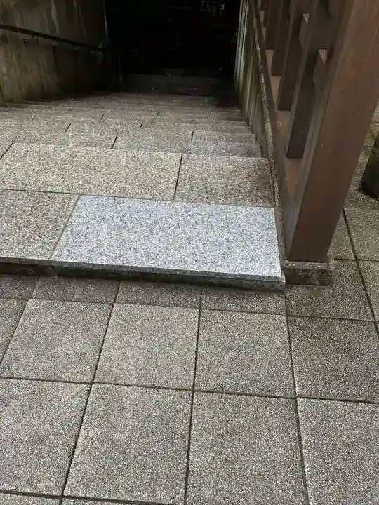 白石神社の庭園