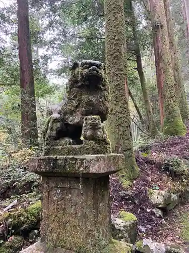 瀧神社の狛犬