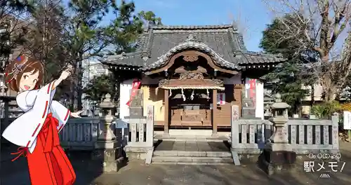 細田神社の本殿・本堂