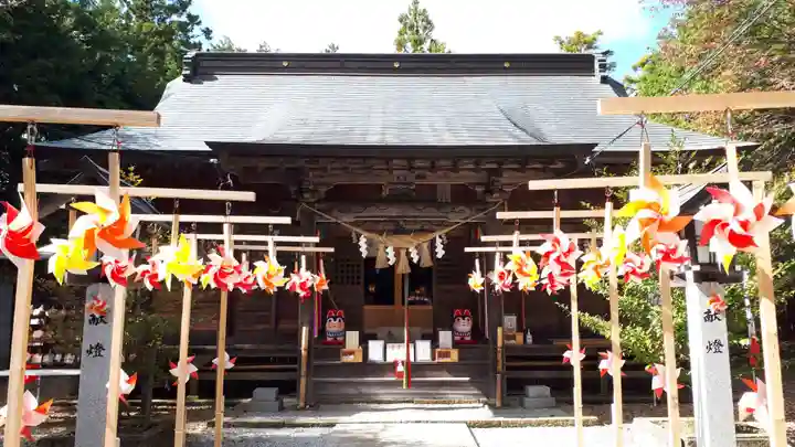 滑川神社 - 仕事と子どもの守り神(福島県)