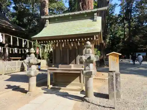 鹿島神宮の末社・摂社