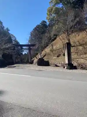 吉野神宮の鳥居