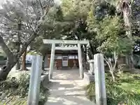 小舟江八雲神社の鳥居