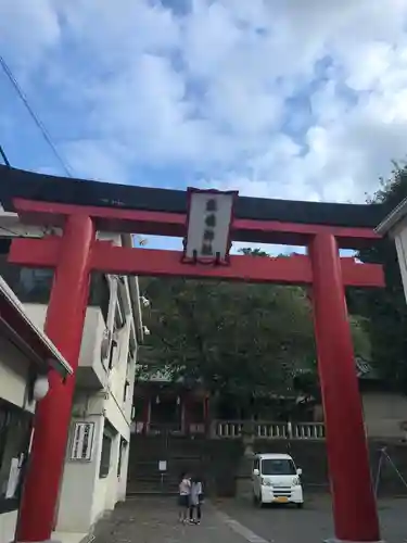 元町厳島神社の鳥居