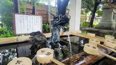 和樂備神社の手水舎