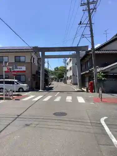 若宮神明社の鳥居