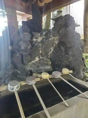 豊積神社の手水