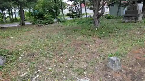 瓜幕神社の庭園