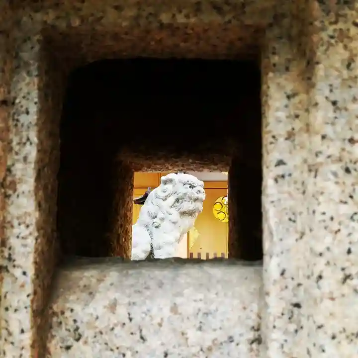 小金井神社の狛犬