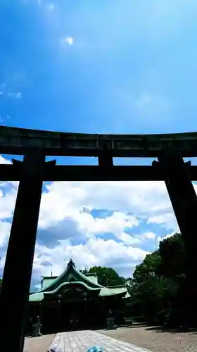 豊國神社の鳥居