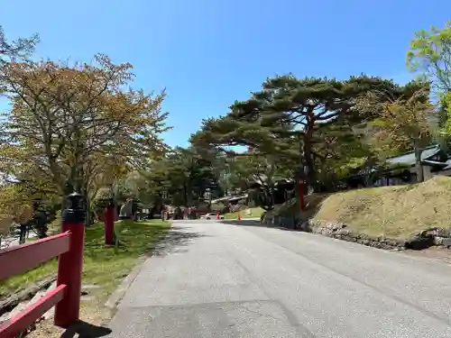 日光二荒山神社中宮祠の庭園