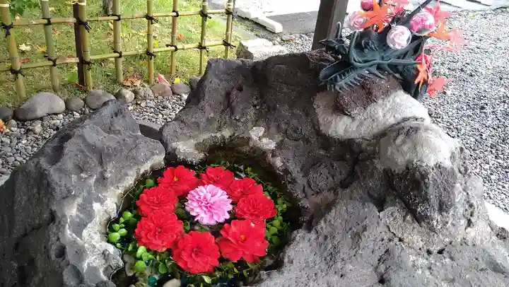 伊達神社の手水舎