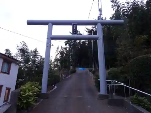 腰取神社の鳥居