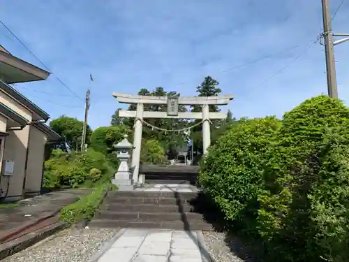 山郷神社の鳥居