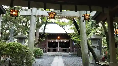 大井神社の鳥居