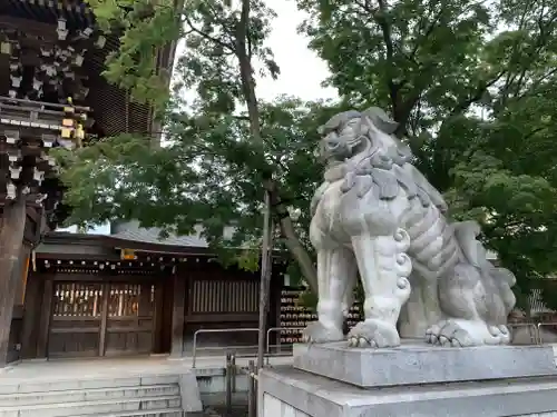 寒川神社の狛犬