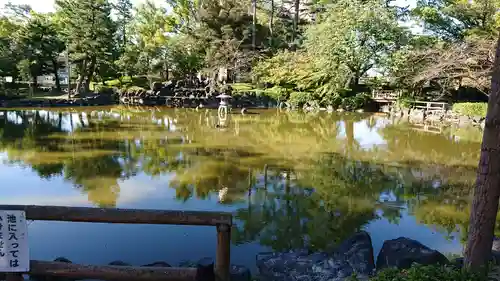 豊國神社の庭園