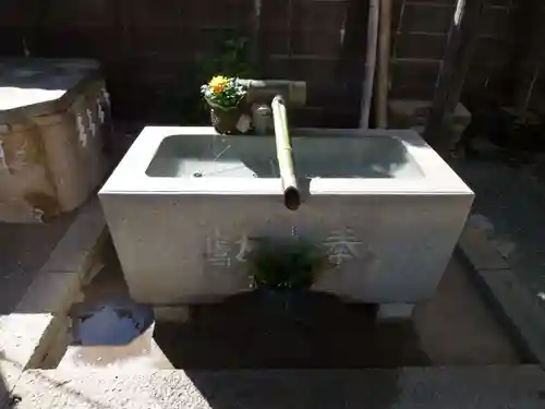 長峯神社の手水舎