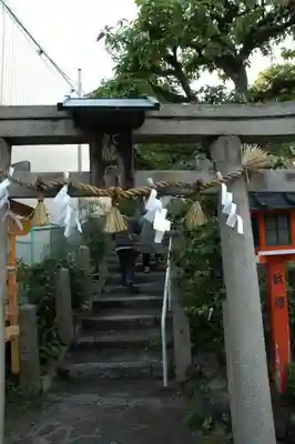 首途八幡宮の鳥居