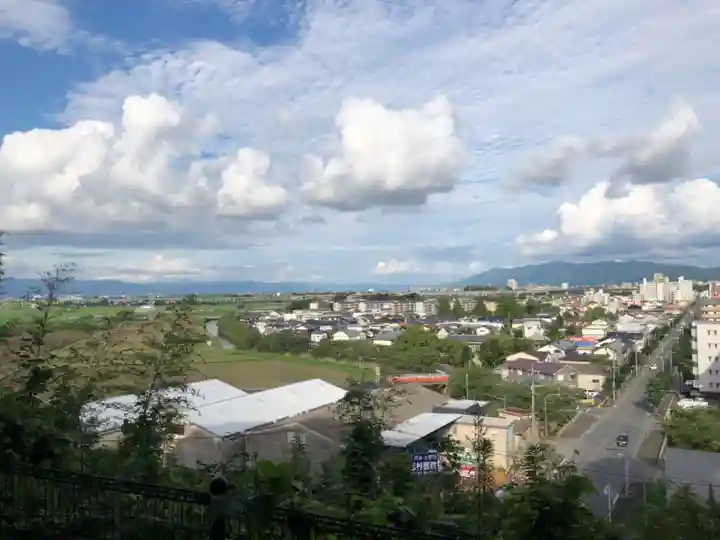 千栗八幡宮の景色