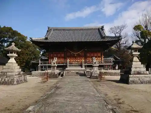 八幡神社の本殿・本堂