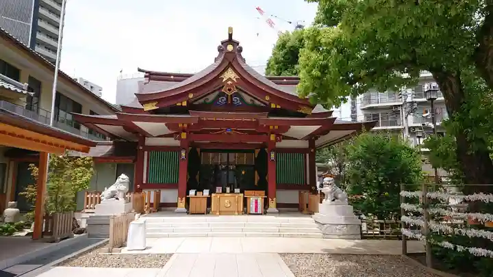 蒲田八幡神社の本殿・本堂