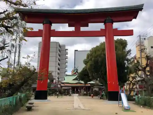 尼崎えびす神社の鳥居