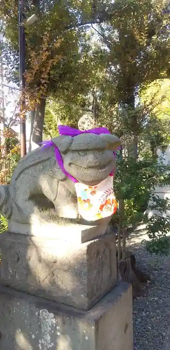 菊田神社の狛犬