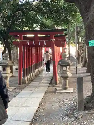花園神社の鳥居