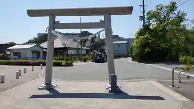 渭伊神社の鳥居