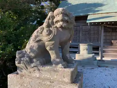 莫越山神社の狛犬