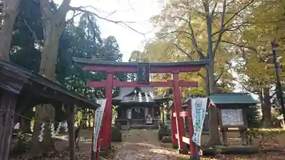 月山神社の鳥居