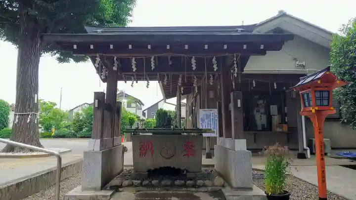 武蔵野神社の手水舎